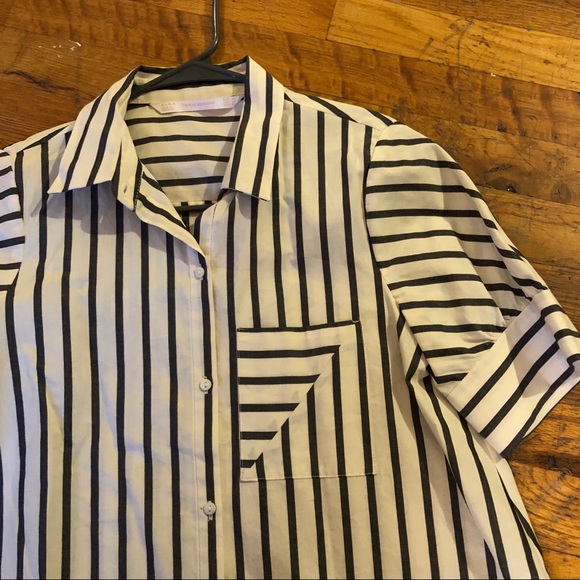 Zara Button Down Top - Picture 2 of 4